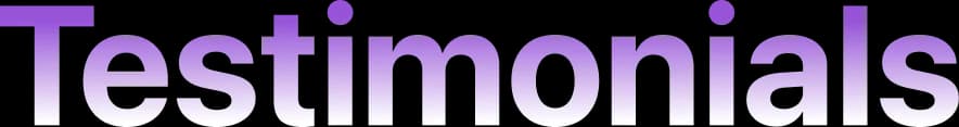 Testimonials
